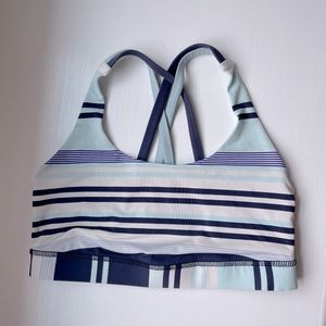 LULULEMON strappy sports bra, no padding